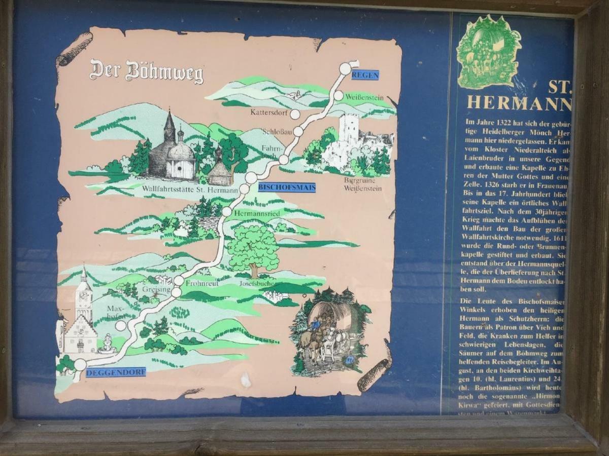 Ferienwohnung Hubertus Bischofsmais Esterno foto